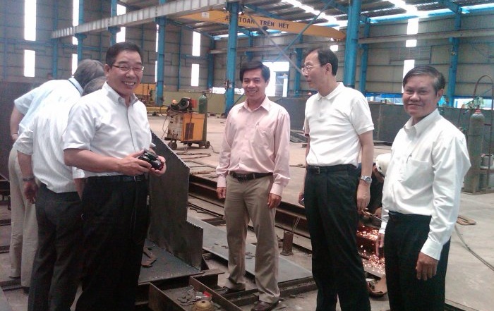 JFE (Japan) Company visited Nam Viet Factory